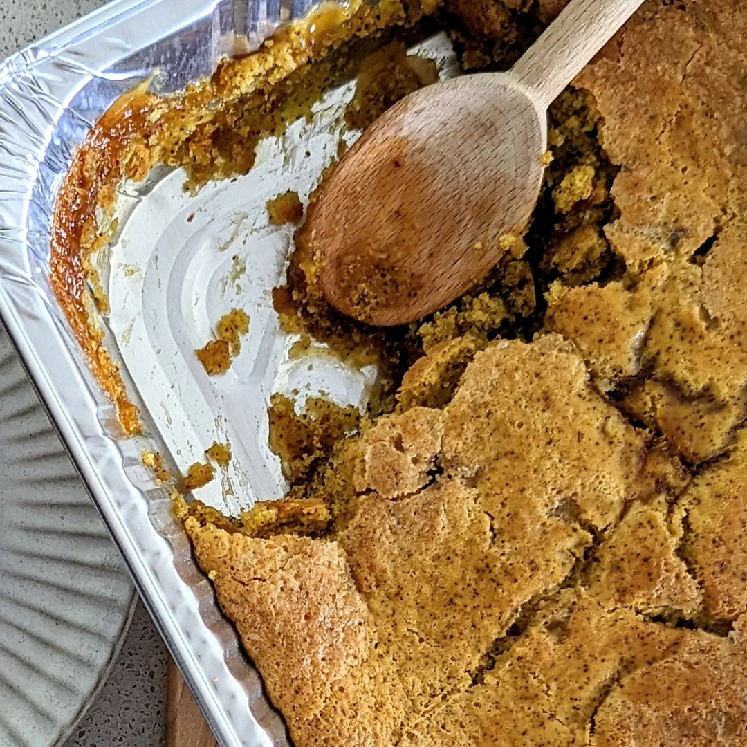 Caramel self-saucing pudding