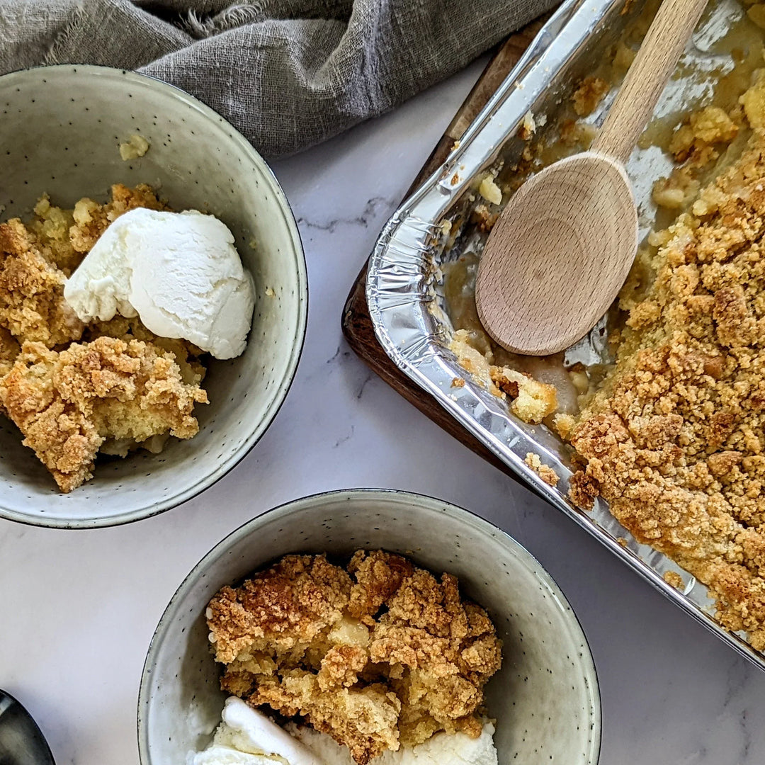Apple Crumble with a twist
