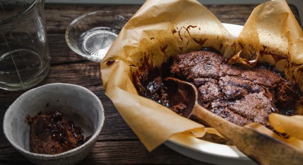 Self-saucing Pudding