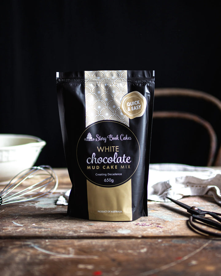 White Chocolate Mud Cake Mix 650g