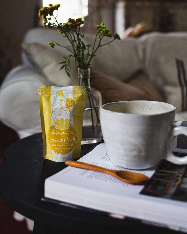 Passionfruit Cake in a Cup 75g