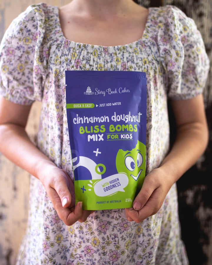 Cinnamon Doughnut Bliss Bomb Mix - For Kids - With Hidden Goodness 250g