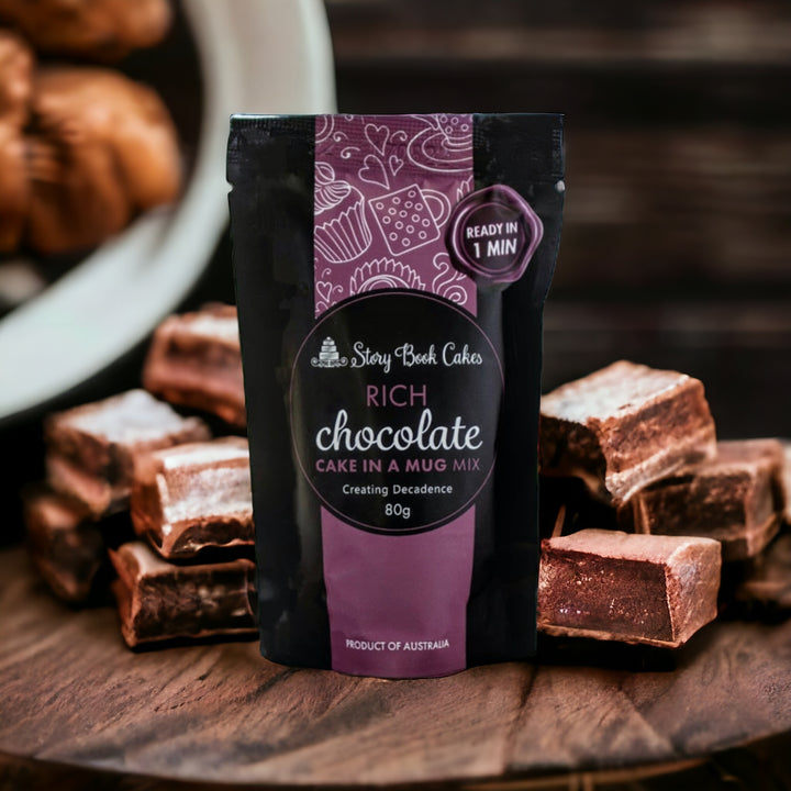 Rich Chocolate Mud Cake in a Mug 80g