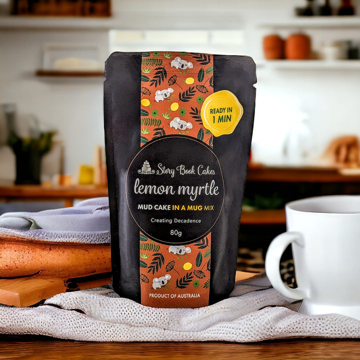 Lemon Myrtle Mud Cake in a Mug 80g