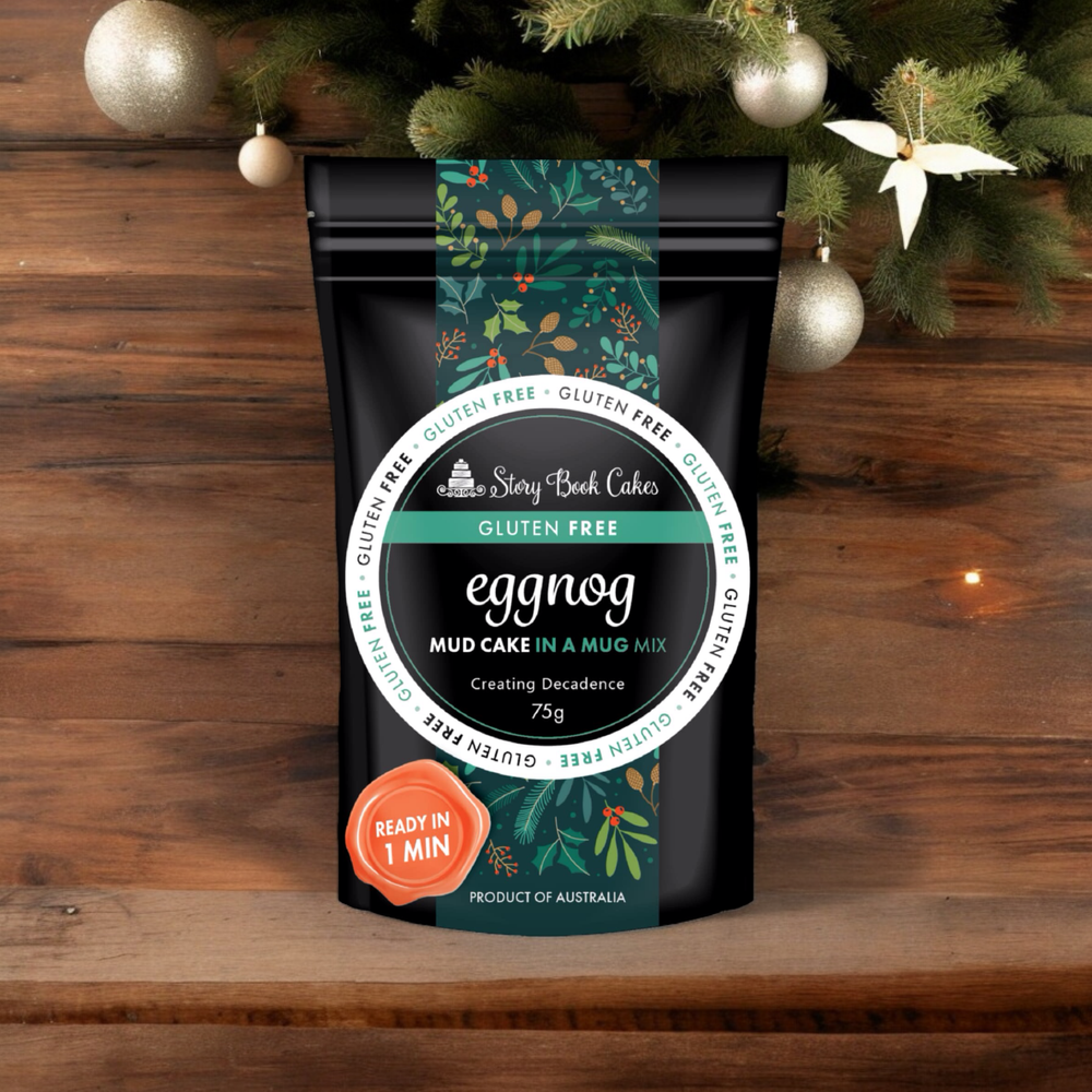 Gluten-Free Limited Edition Eggnog Mud Cake in a Mug 75g