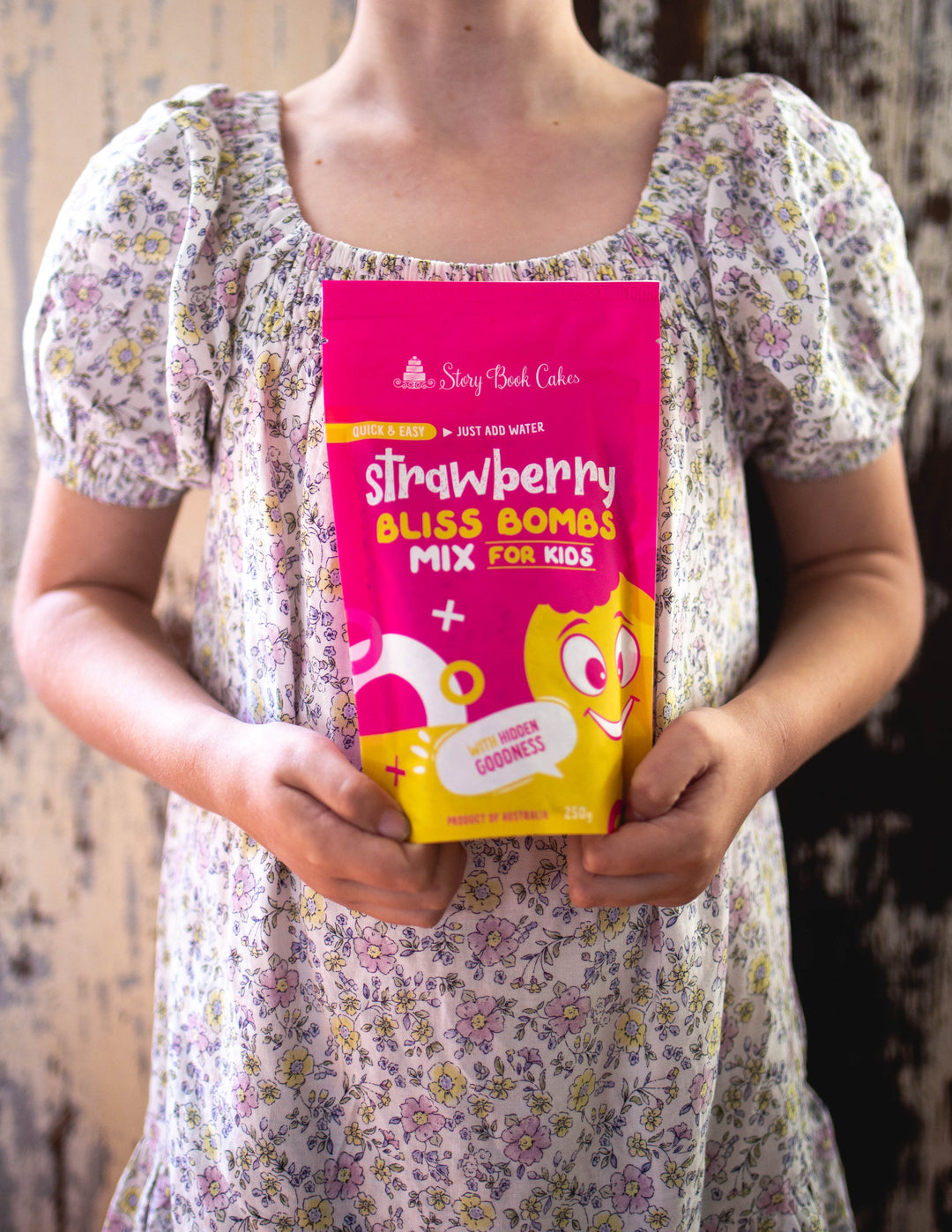 Strawberry Bliss Bomb Mix - For Kids - With Hidden Goodness 250g