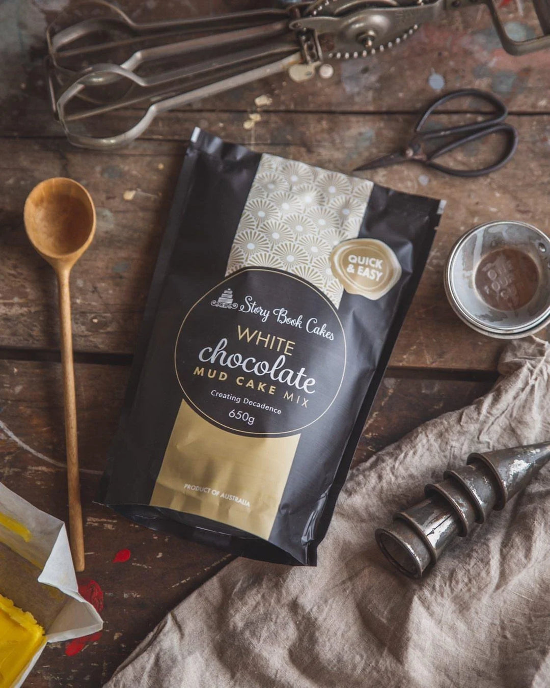 White Chocolate Mud Cake Mix 650g