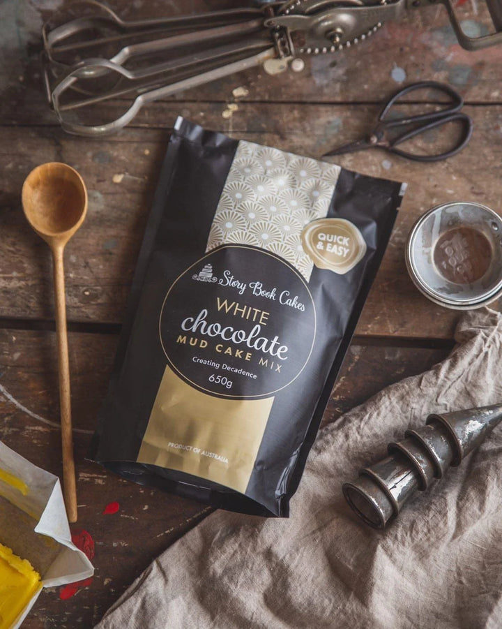 White Chocolate Mud Cake Mix 650g