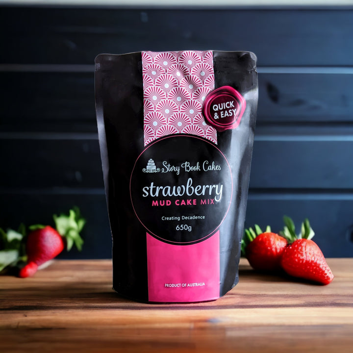 Strawberry Mud Cake Mix 650g