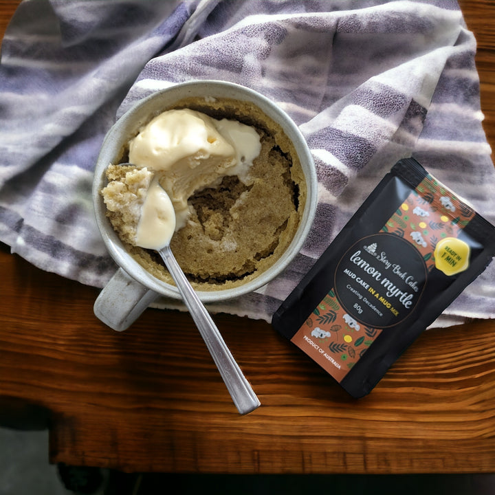Australian Cake in a Mug Gift Bag - 3 x Aussie flavour cake in a mugs