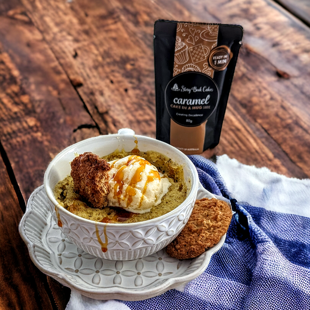 Dad Things Gift Bag Set - 3 x Mud Cake in a Mugs, Pick your own flavours