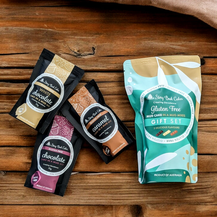 Gluten Free Mud Cake in a Mug Gift Bag