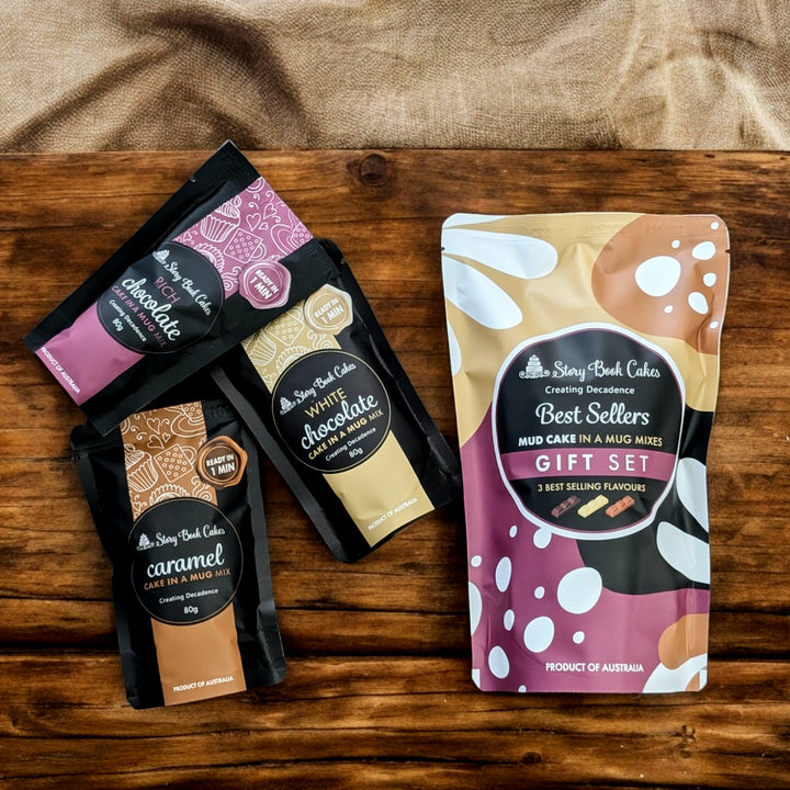 Best Sellers Mud Cake in a Mug Gift Bag  x 3