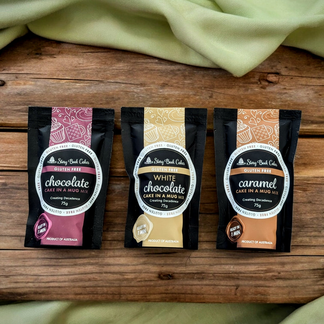 Gluten Free Mud Cake in a Mug Gift Bag