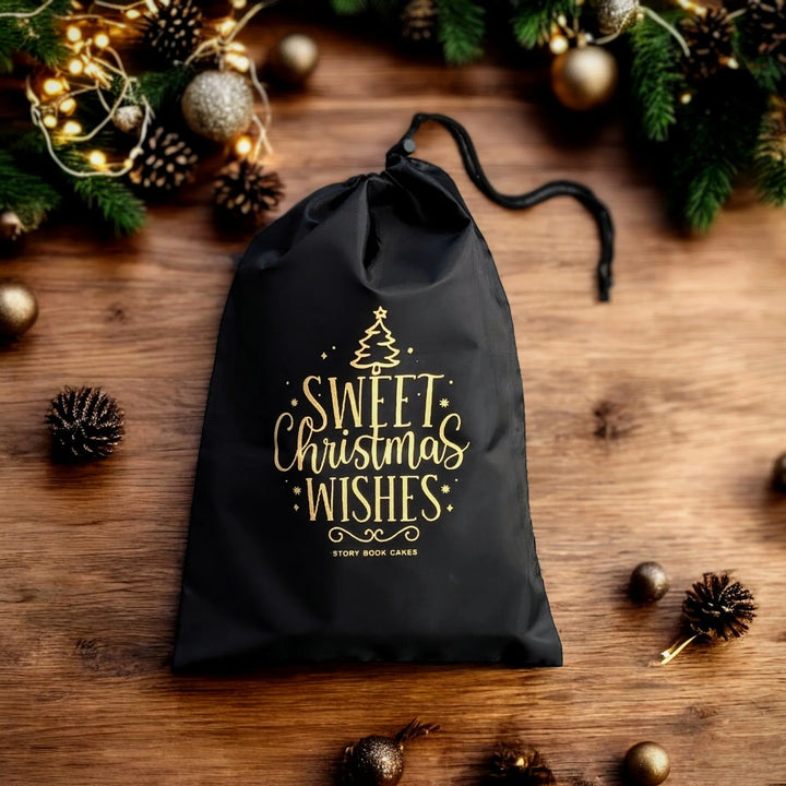Sweet Christmas Wishes - Reusable gift bag with 10 of our indulgent cake in a mug flavours