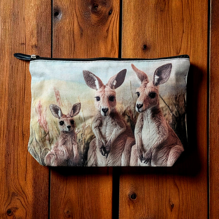 Kangaroo Family Gift Bag Set - 4 x Mud Cake in a Mugs, Pick your own flavours