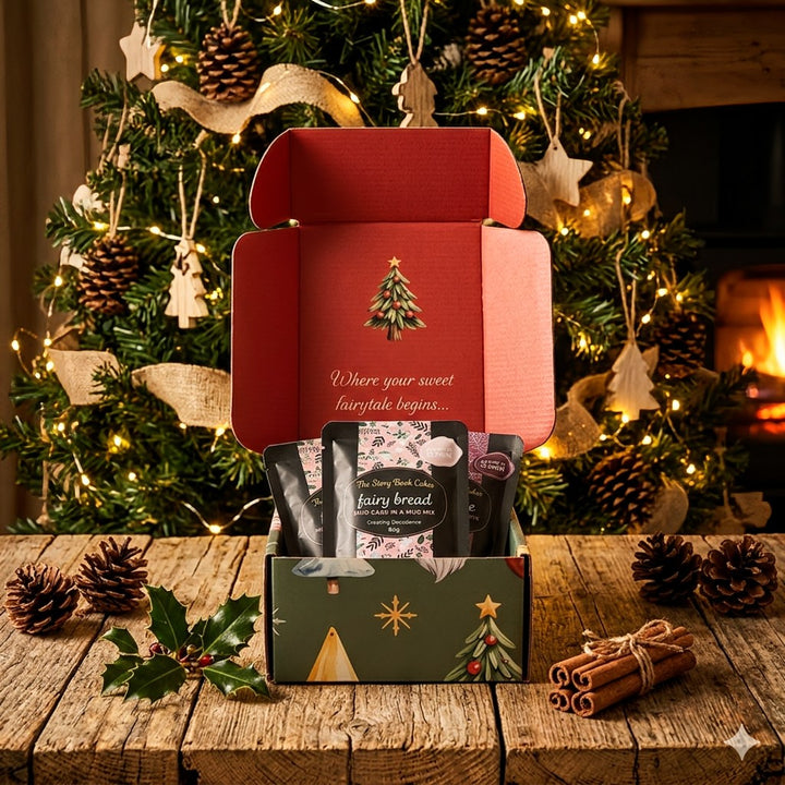 Sweet Tidings Gift Box with 8 x Mud Cake in a Mug, hand pick your flavours