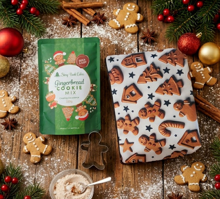 Gingerbread Cookie Set - Cookie Cutter & Zip Up Bag