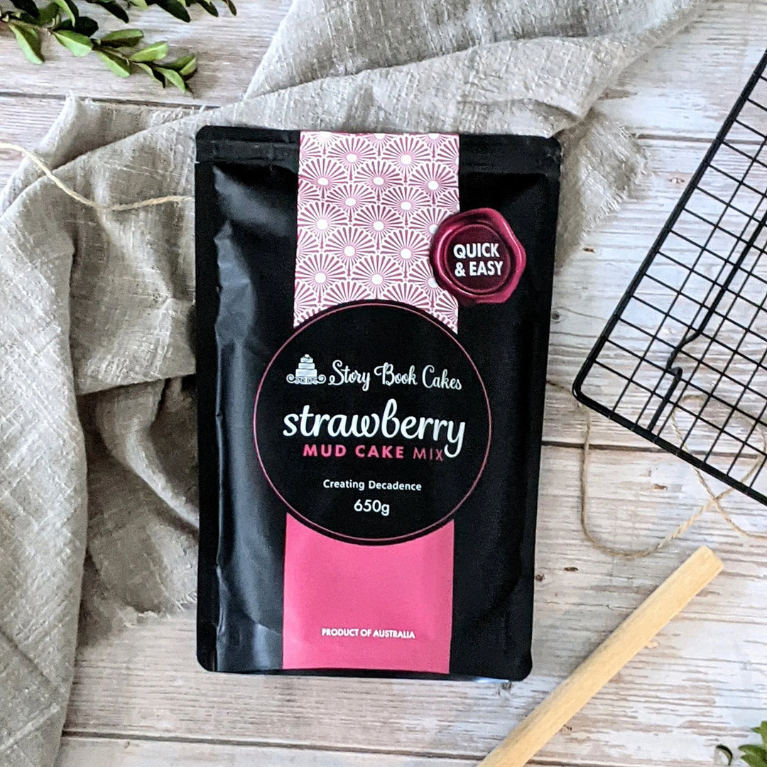 Strawberry Mud Cake Mix 650g