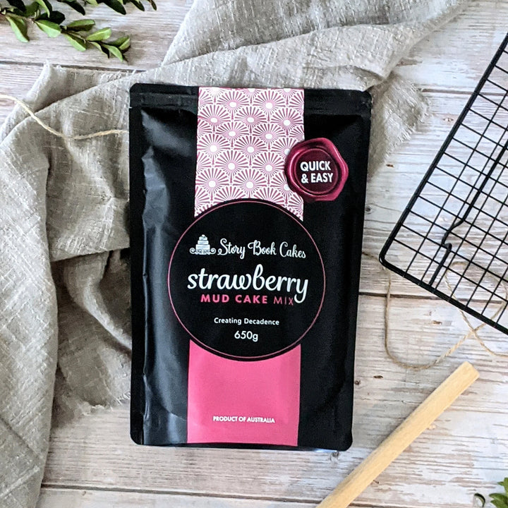 Strawberry Mud Cake Mix 650g